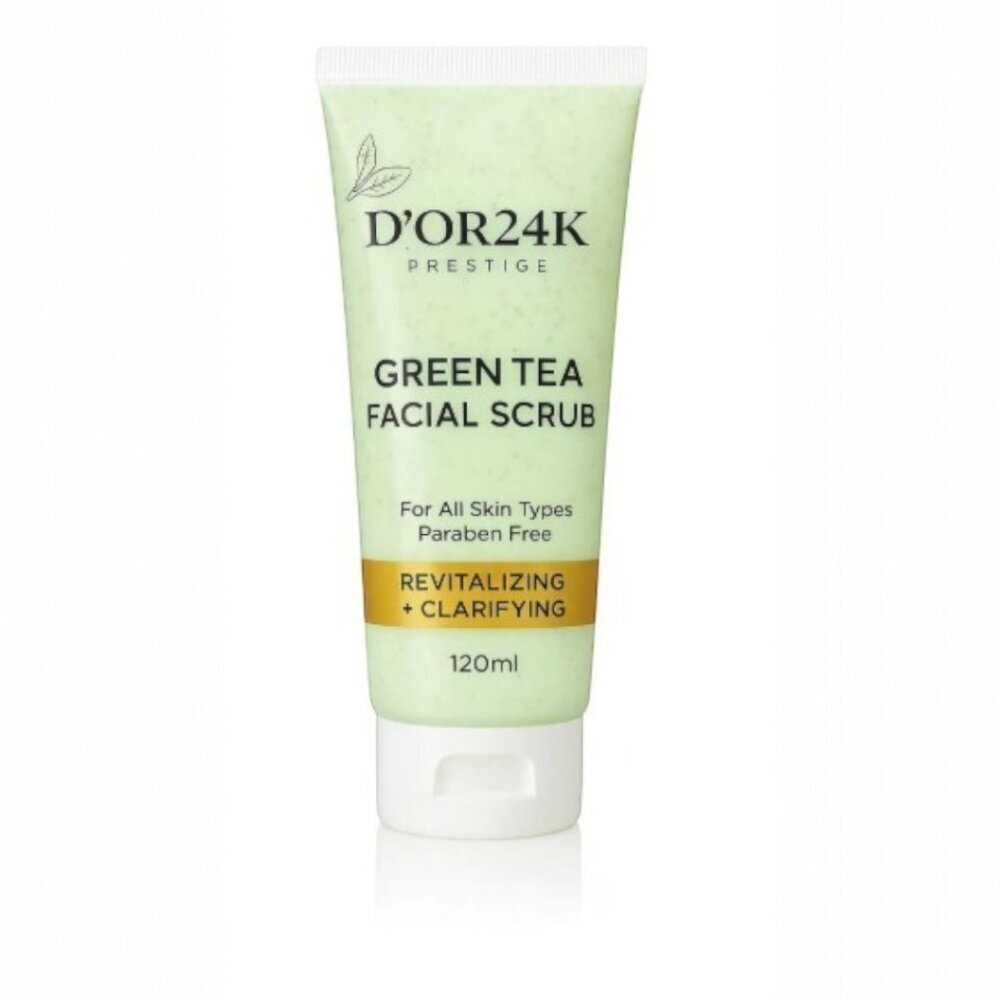 D’OR24K Prestige Green Tea Facial Scrub